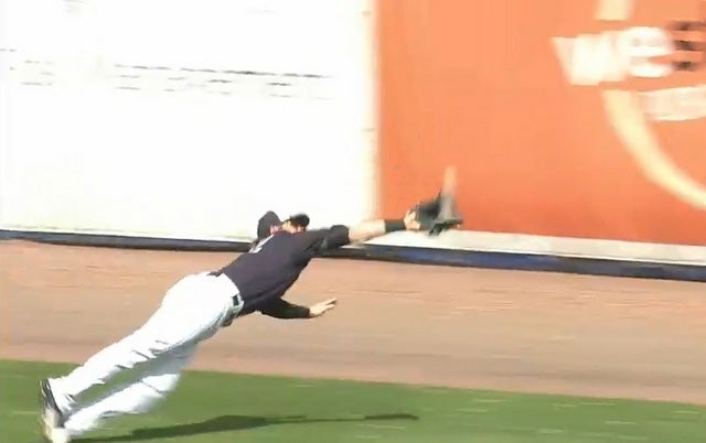 Ben Gamel made a tremendous diving catch Thursday.