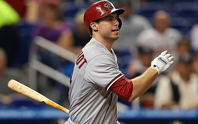 Paul Goldschmidt tallies 20 HRs, 82 RBI and a .286 batting average his first full season.
 (Getty Images)