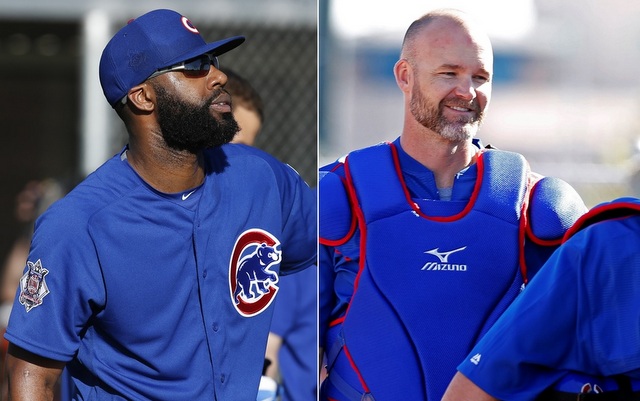 Jason Heyward made Cubs catcher David Ross cry with his retirement gift