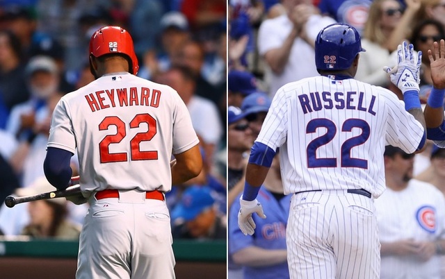 Cubs' Addison Russell is ready to give up No. 22 to Jason Heyward 