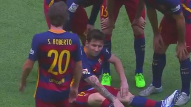 Messi Injury