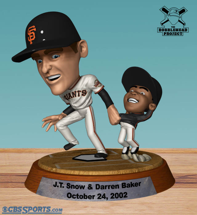 The Bobblehead Project: J.T. Snow rescues Darren Baker 