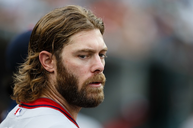 Jason Werth- He looks SO much better with his hair and Facial Hair