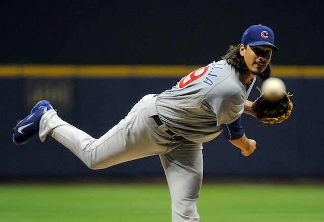 Will Jeff Samardzija be plying his trade in Atlanta next season? (USATSI)