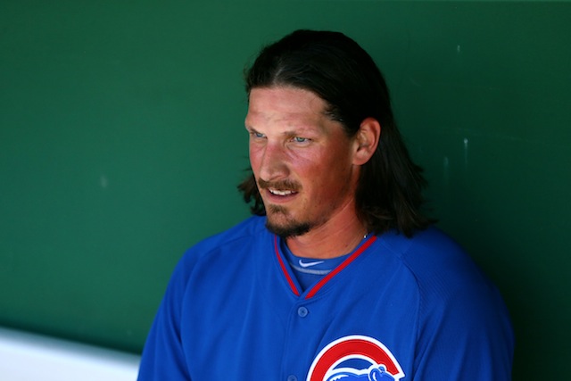 Jeff Samardzija will be putting no protective hat on this head. (USATSI)