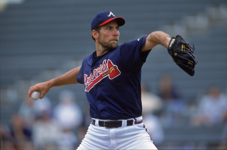 john smoltz pitching