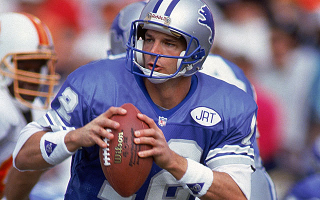 Erik Kramer was the Lions QB during their last postseason win.  (Getty Images)