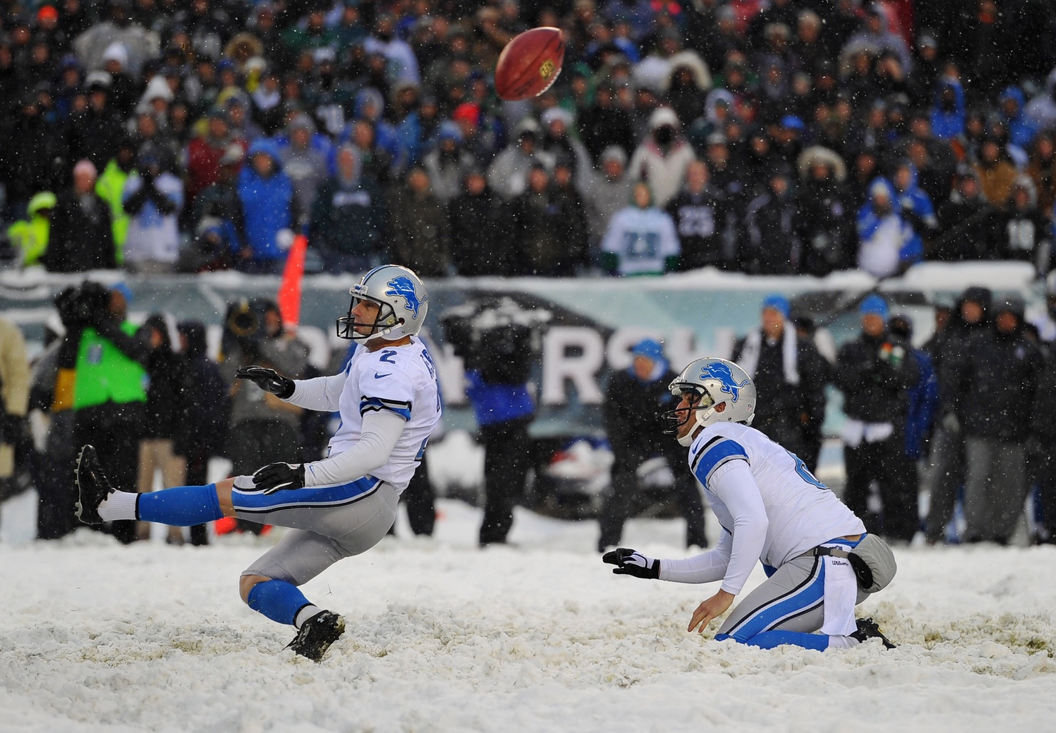 CBS Sports on X: There is nothing more epic than football in the snow.   / X