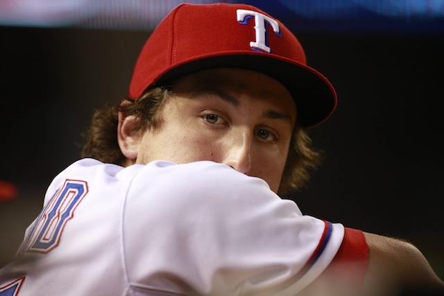 Derek Holland is just about ready to take the next step in his recovery from offseason knee surgery. (USATSI)