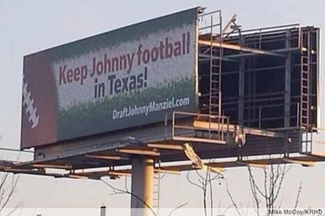 Fans want Houston to bypass better prospects for Johnny Manziel. 