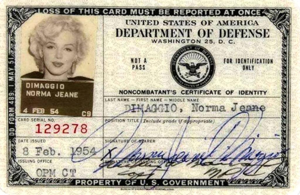 A Bit Of History That Includes Marilyn Monroe DiMaggio And The   MarilynDiMaggio022216 