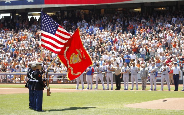 Eye on Photos: Memorial Day around MLB 