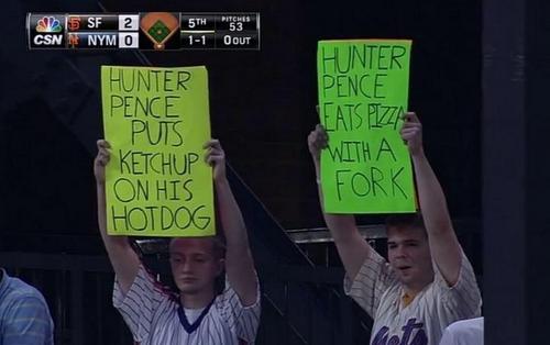 Hunter Pence Signs