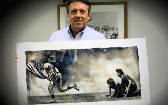 It's been 40 years since Rick Monday saved that U.S. flag from being burned  