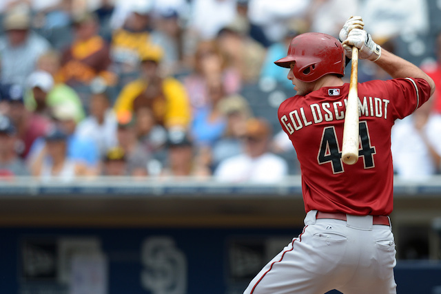 Paul Goldschmidt Swings