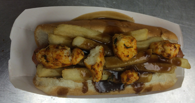 The Poutine dog