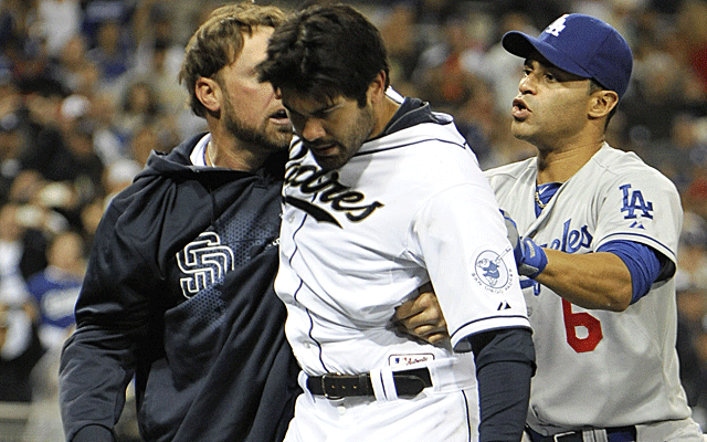 MLB: Greinke injured in brawl with Padres