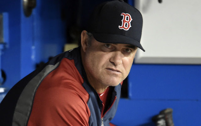 It’s been a long season for John Farrell and the Red Sox. (USATSI)