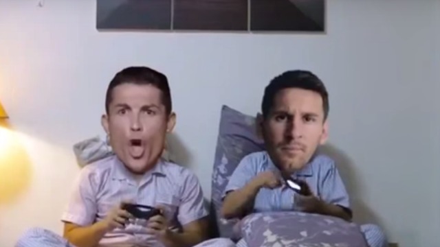 Messi And Ronaldo As Best Friends In This Hilarious Video They Are 