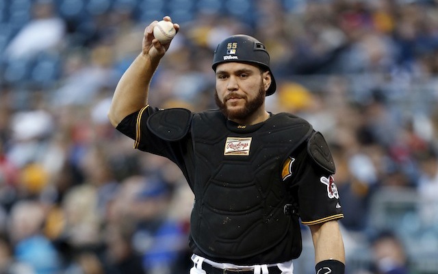 Pirates place catcher Russell Martin on DL with hamstring strain 