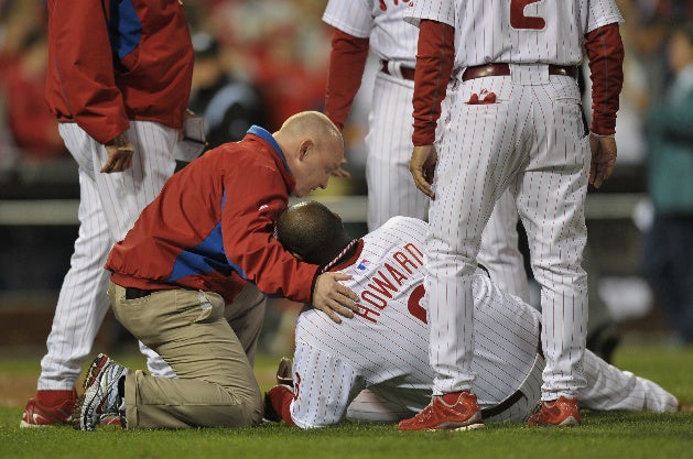 Ryan Howard Inscriptions Ryan Howard likely out until May or June - CBSSports.com