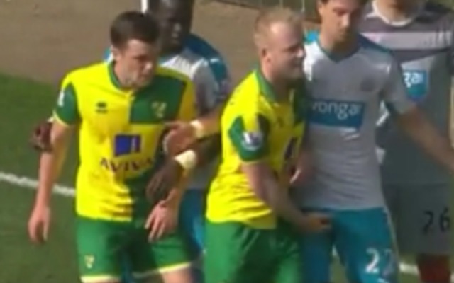 Watch Defender Gets A Little Too Personal With Opponents Crotch