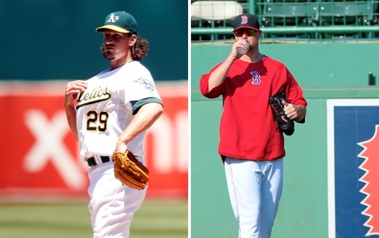 How much do the additions of Jeff Samardzija and Jon Lester improve Oakland's odds of winning it all?