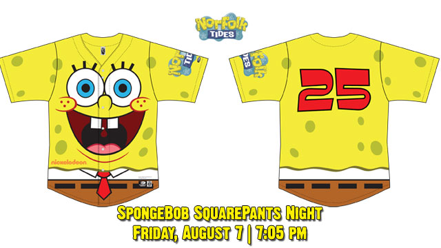 spongebob baseball jersey