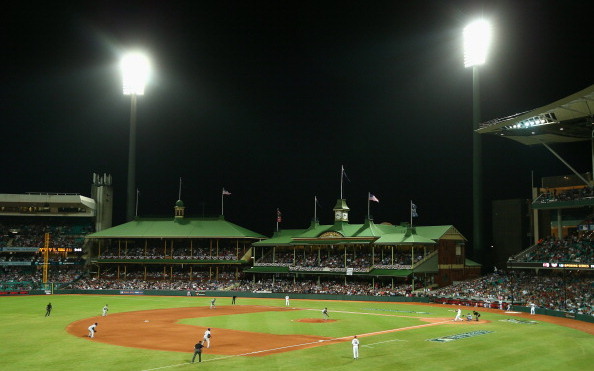 March 21, 2014: MLB returns to Australia's Sydney Cricket Ground