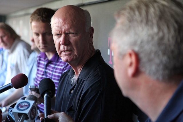 Twins GM Terry Ryan is facing what seems to be a winnable battle with cancer. (USATSI)