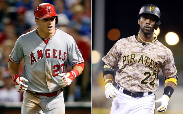 Mike Trout and Andrew McCutchen are the two best center fielders in baseball.