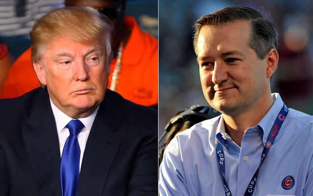 Tom Ricketts (r) has responded to the Trump accusations.