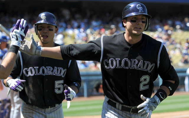 Lot Detail - 2012 Troy Tulowitzki Game Used Colorado Rockies Home