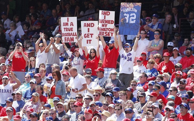 Josh Hamilton now being booed by some Rangers fans 