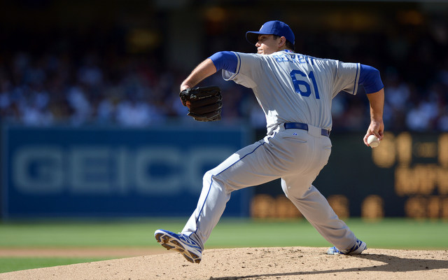 Josh Beckett will be sidelined for at least a month with a nerve issue. (USATSI)