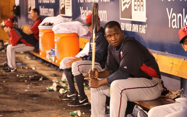 Twins prospect Miguel Sano is most at home with a bat in his hands.