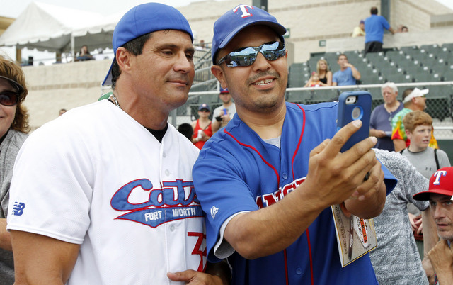 Jose Canseco's finger fell off during a poker game.