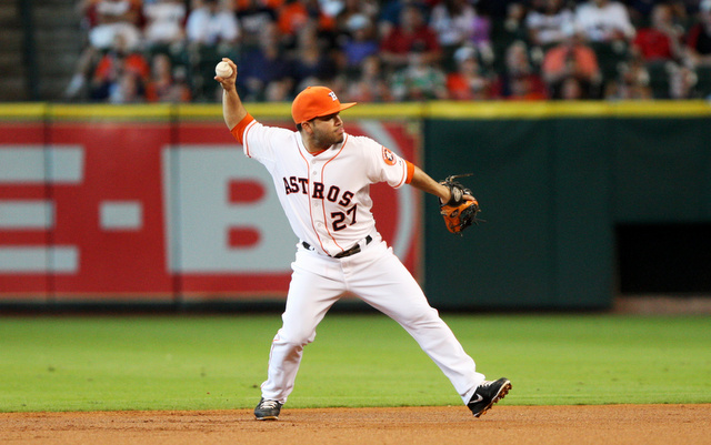 Houston Astros - Jose Altuve will represent the Astros in the 2012