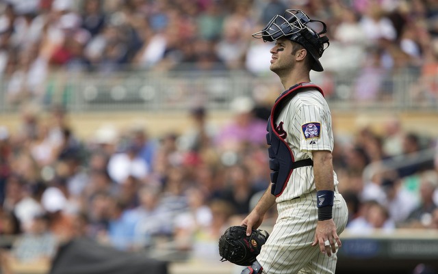 Joe Mauer's days at catcher may be numbered following his concussion.