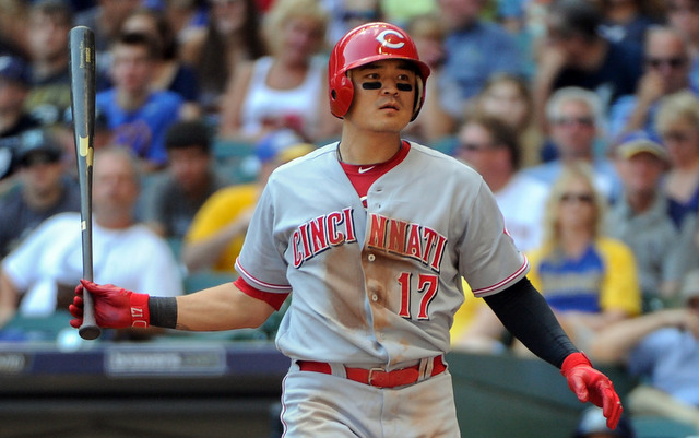 Shin-Soo Choo with the Mariners.  Mlb players, Baseball players