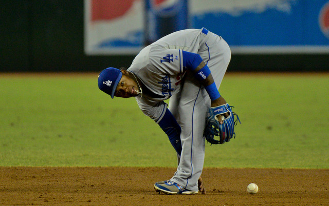 It won't be hard for the Dodgers to upgrade their defense at shortstop.