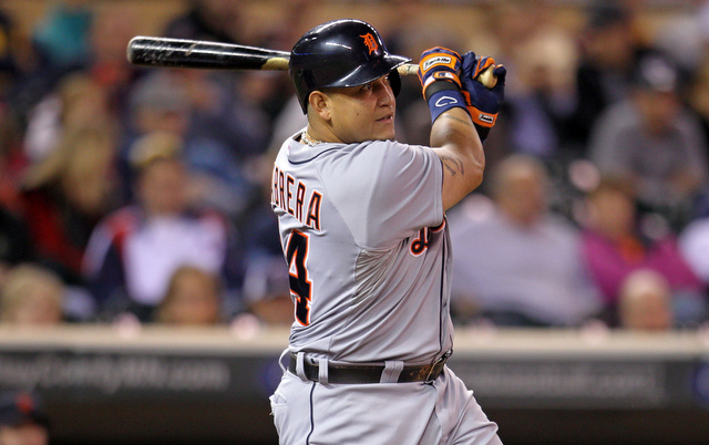 Our perfect third baseman looks a lot like Miguel Cabrera, at least offensively.