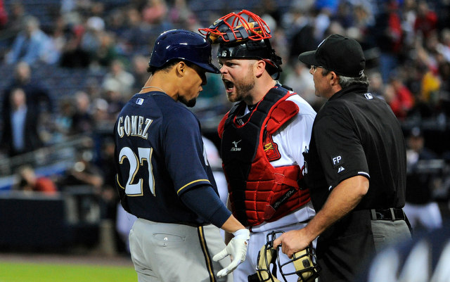 MLB suspends Carlos Gomez, 3 others for part in brawl