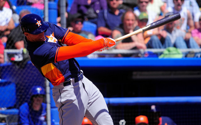 Astros sign George Springer to 2-year deal, avoiding arbitration