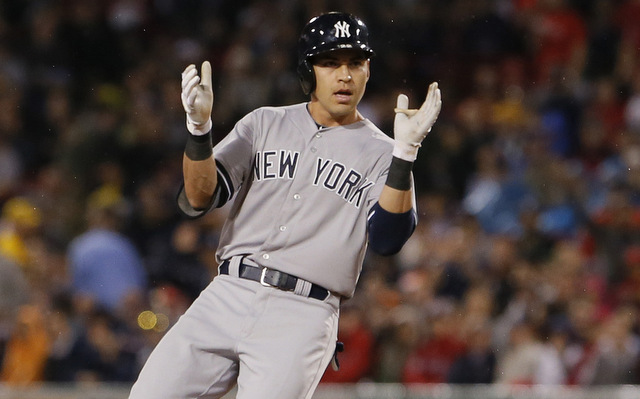 Jacoby Ellsbury is out of Tuesday's lineup with a sore left hand.