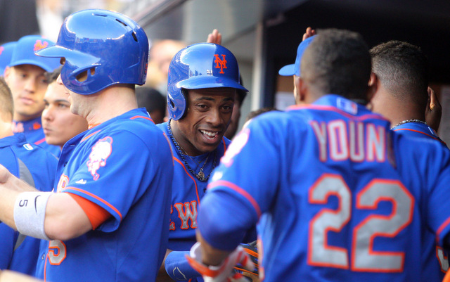 Curtis Granderson and the rest of the Mets ate a TON of cheesesteaks earlier this season.