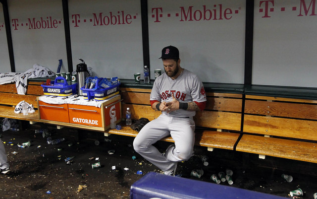 The Red Sox will get Mike Napoli back on Sunday.