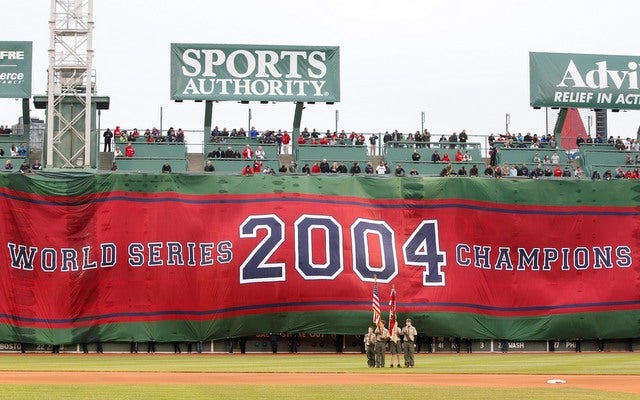 A missing 2004 World Series was found during a drug raid in Boston.