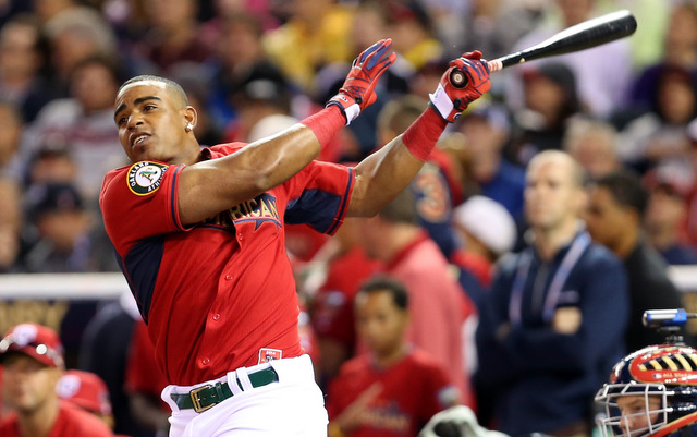 Yoenis Cespedes repeats as Home Run Derby champion - Athletics Nation