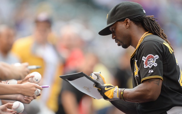 Andrew McCutchen didn't think son would recognize him after